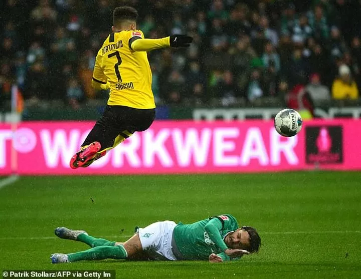 How Sancho caught the eye at Man City before leaving for Dortmund