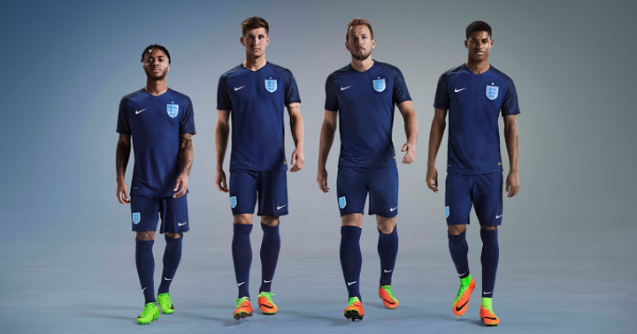 England new away kit 2020 top