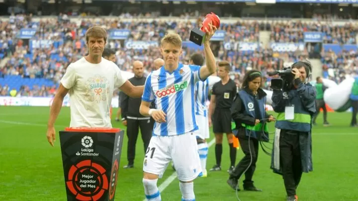 Odegaard I Hope To Win The Copa Del Rey And Qualify For The Champions League All Football