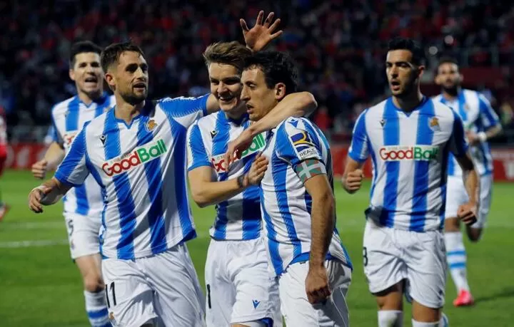 Mirandes 0 1 Sociedad Agg 1 3 Oyarzabal Pen Sends Sociedad Into Copa Final All Football