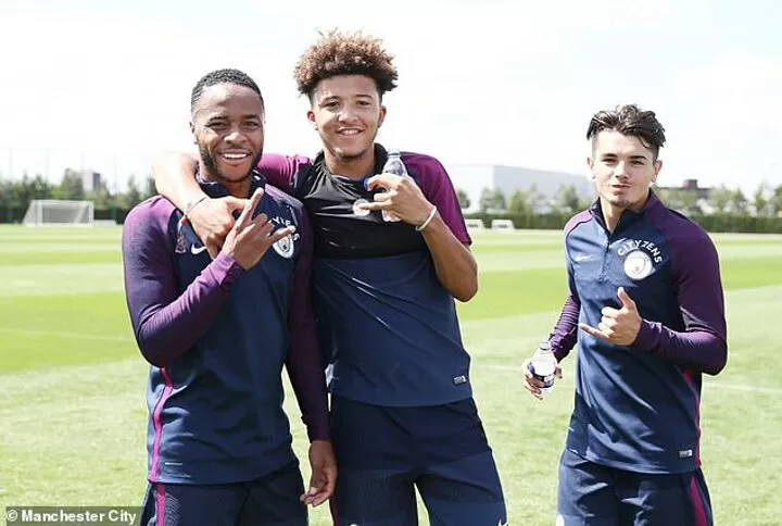 How Sancho caught the eye at Man City before leaving for Dortmund