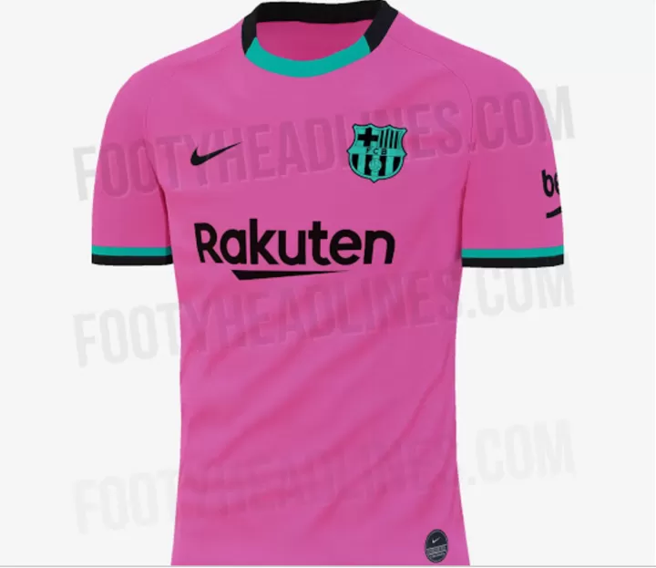 Barcelona 2020-21 3rd kit is leaked 