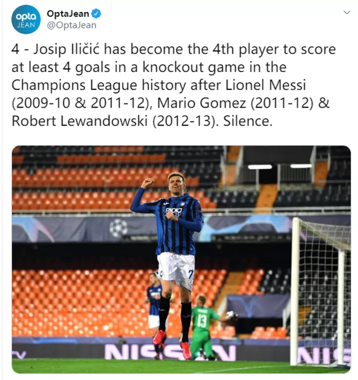 Ilicic Breaks Ibra S Record To Become Oldest Player To Net Away