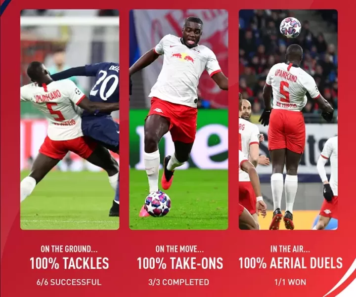Arsenal Target Upamecano Dominates Spurs Showing His Perfect Defensive Skills All Football