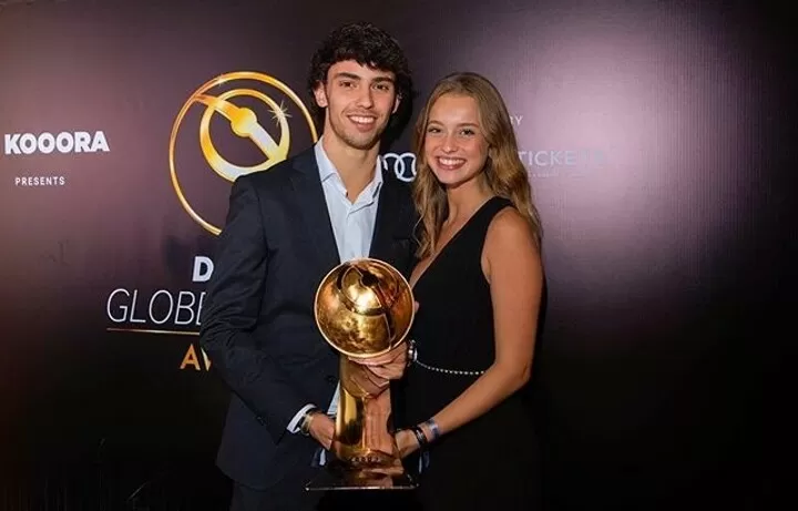 Like A Model Margarida Corceiro 18 Y O Model Who Is Felix S Best Supporter All Football