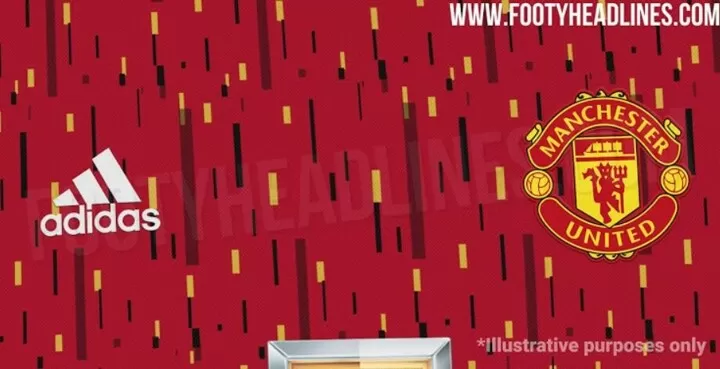 A Super Bold Eye Catching Design Man Utd 20 21 Home Kit Info Leaked All Football