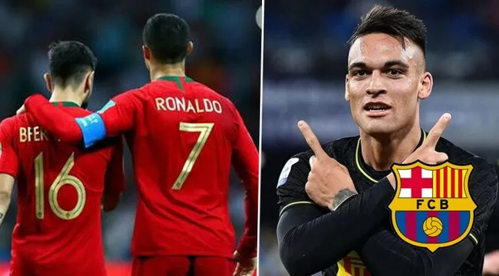 Kick Off Barca Lautaro Closer Than Ever Fernandes Salutes Idol Ronaldo All Football