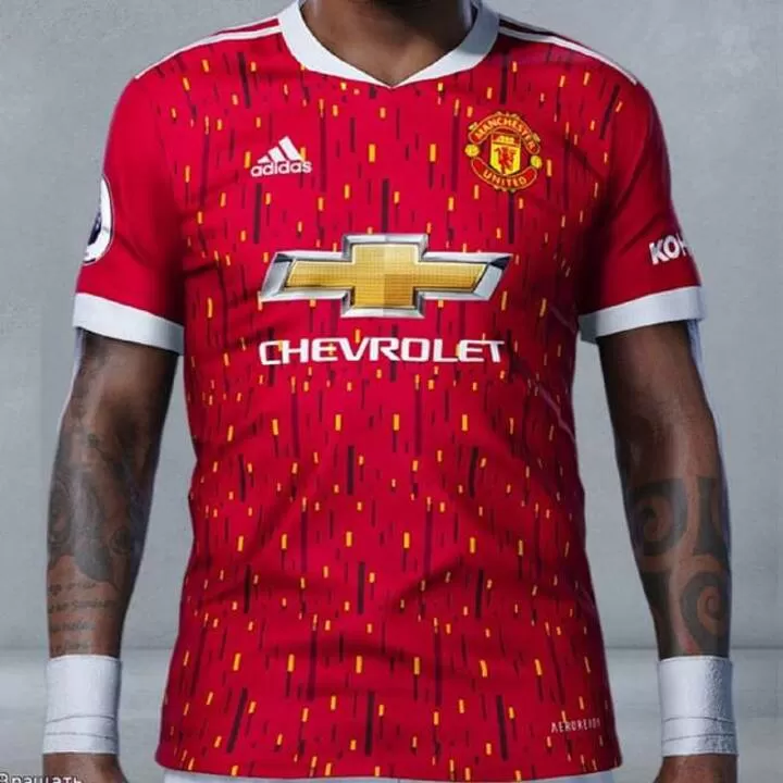Leaked man sale utd shirt