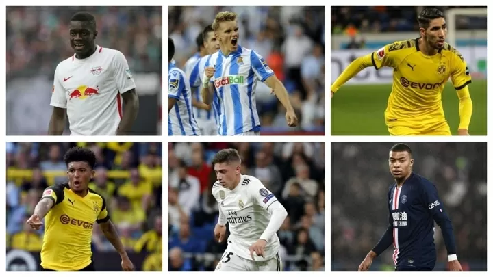 Mbappe Sancho Pulisic Lead The Best U21 Xi Of 2019 20 Season As Valverde In All Football