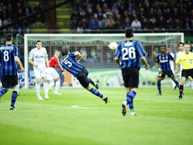 You never saw Neuer like this - Unbelievable volley from Stankovic OTD in 2011