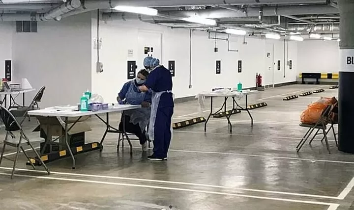 Spurs Reveal First Images Of New Coronavirus Testing Facilities At Their Stadium All Football