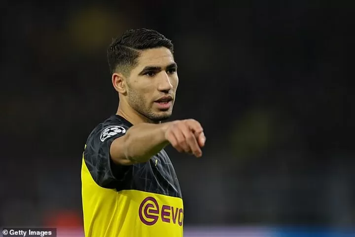 Morocco's Achraf Hakimi goes on loan to Borussia Dortmund - BBC Sport