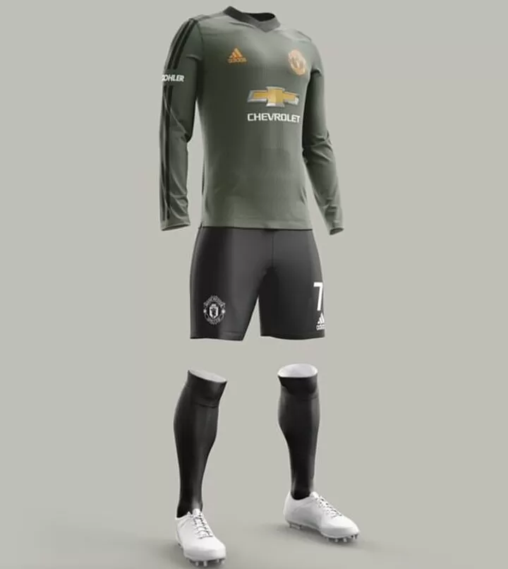 Manchester united outlet leaked away kit
