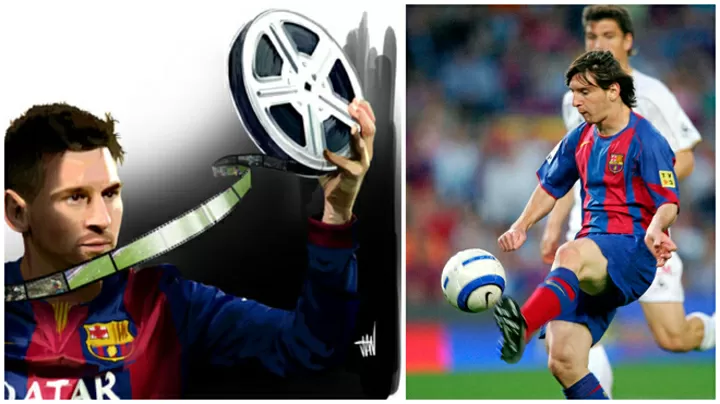 Otd 15 Years Ago 17 Year Old Messi Scored His First Barcelona Goal All Football