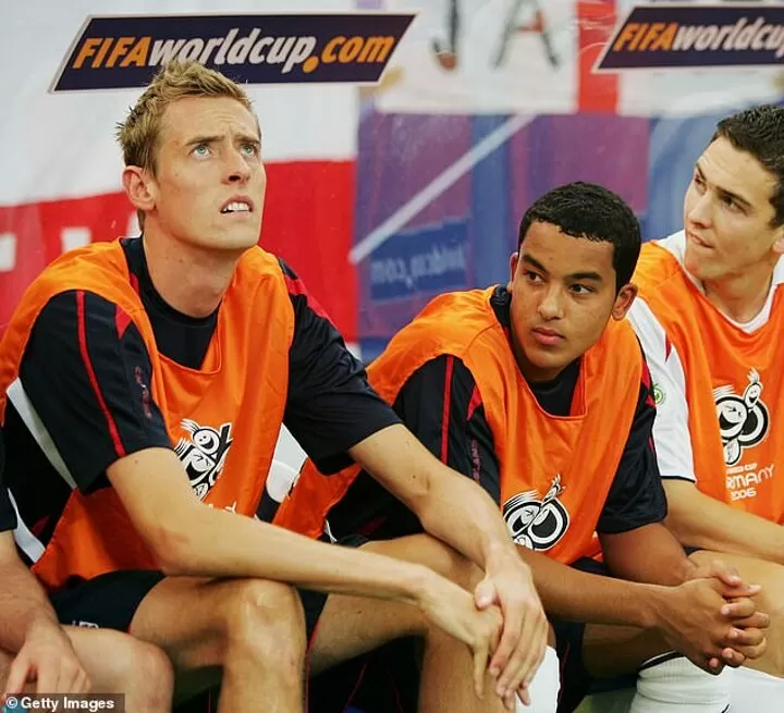Joe Cole And Crouch Rue Walcott S Inclusion In 2006 World Cup Squad All Football