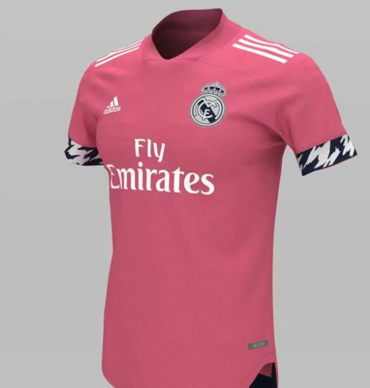 Real madrid black and pink jersey sales