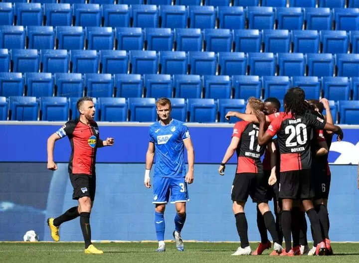 Anti Coronavirus Celebrations On Show As Bundesliga Resumes All Football