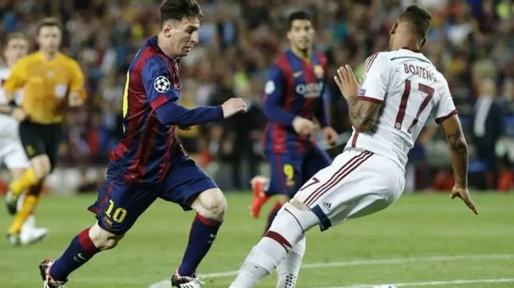Boateng On Messi S Nutmeg I Ll Get Some Popcorn And Watch 2014 World Cup Final All Football