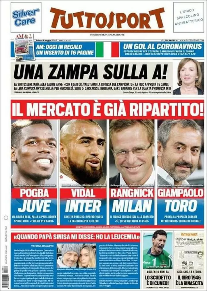 Inter targets four players on the mercato