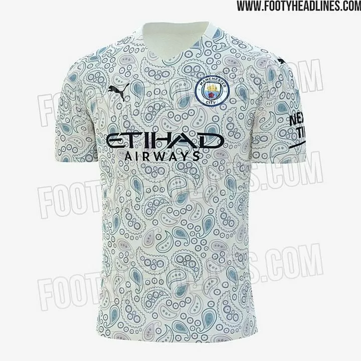 Man city kit leaked sales
