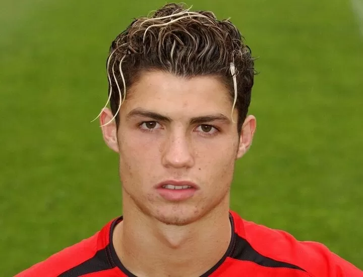 cristiano ronaldo 1990 photo