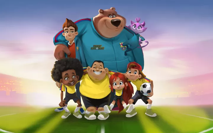 Connect music & sport! Barca Studios make 'Talent Explorers' animated series  🎥| All Football