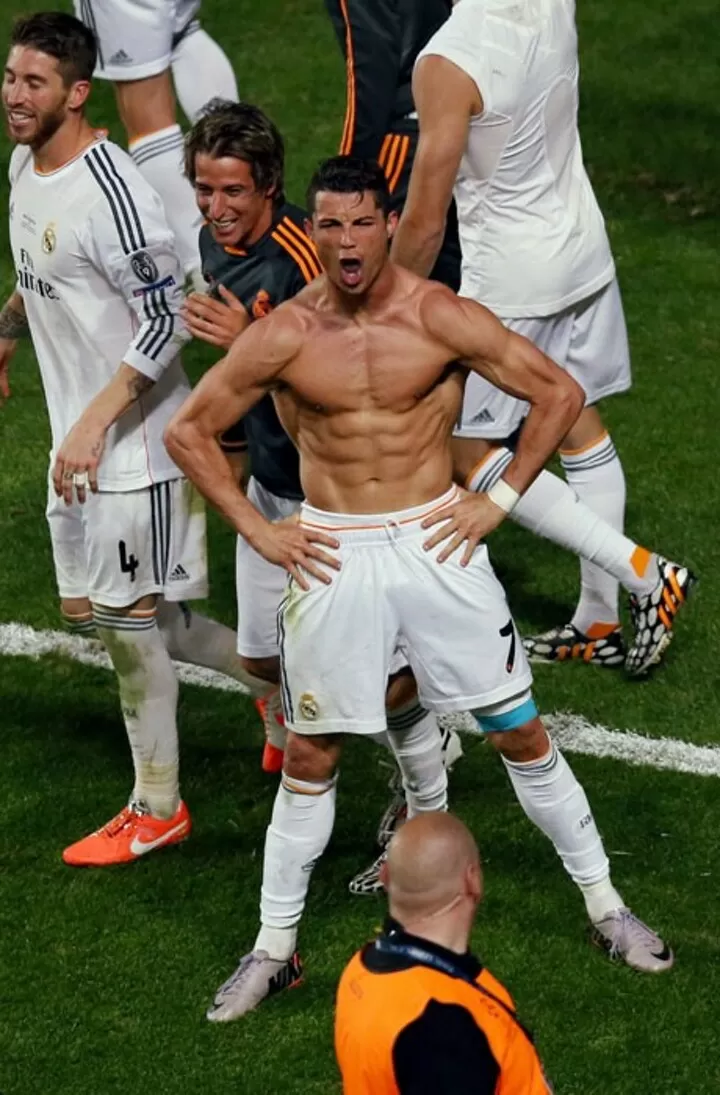Ronaldo celebrates Real Madrid's comeback win in 2014 UCL final on Instagram| All Football