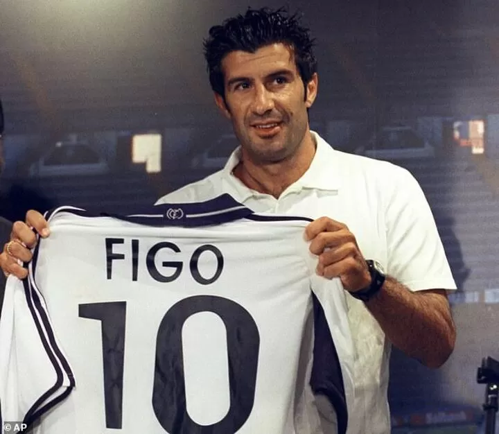 Luis figo real madrid hotsell jersey