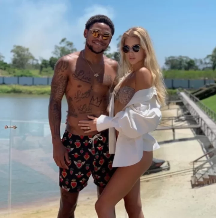 Ex Milan S Adriano S Wag Dorozhko Received Death Threats For Married Black Man All Football