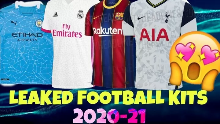 Man Utd Arsenal Chelsea Barcelona Real Madrid More Leaked Kits For 2020 21 All Football
