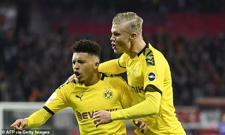 Erling Braut Haaland Praises Amazing Borussia Dortmund Teammate And Man United Target Jadon Sancho All Football