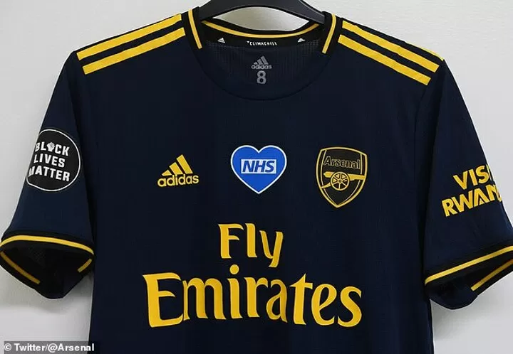 The Shirt Arsenal Will Wear This Evening Against Man City All Football
