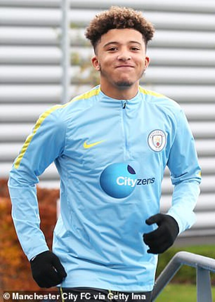 Jadon sancho cheap youth jersey