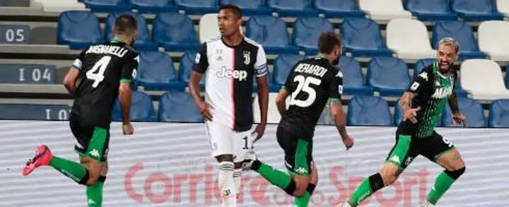Sassuolo 3 3 Juventus Juve Held In Six Goal Thriller All Football