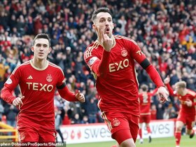 Rangers weigh up loan move for Bojan Miovski as former Aberdeen icon's Spanish dream turns sour