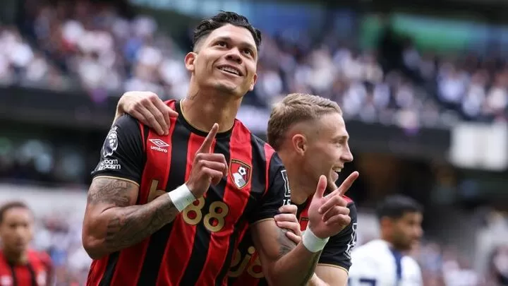 Tottenham 0-1 Bournemouth: Cherries inflict Thomas Frank's first Premier  League defeat as Spurs boss| All Football
