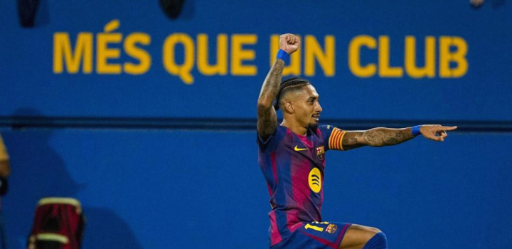 Barcelona hope Raphinha who is vital to the squad rediscovers last ...