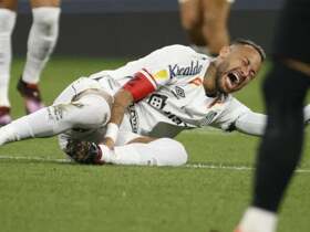 Santos : nouvelle blessure pour Neymar
