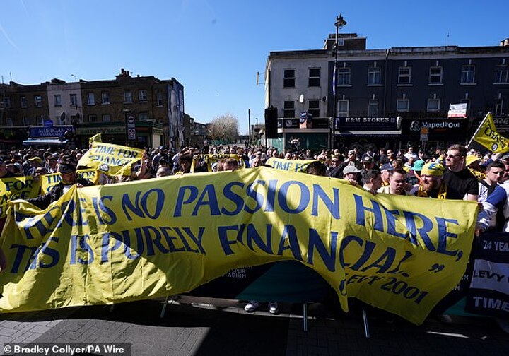 Tottenham fans plan ANOTHER protest as frustration grows with their ...