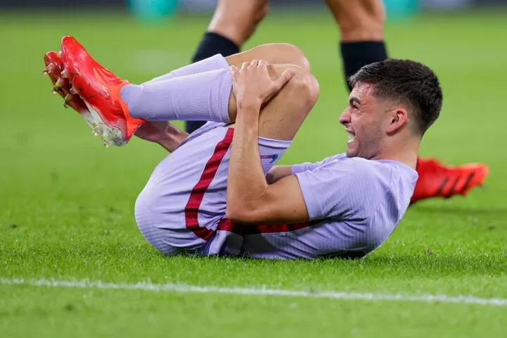 Hamstring Injury In Football TA: Pedri has received an initial diagnosis of a hamstring injury| All ...
