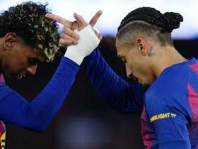 Liga : avec un doublé de Lamine Yamal, le FC Barcelone enchaîne contre Levante !
