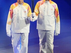 荣耀，米兰城传奇队长巴雷西、贝尔戈米在冬奥开幕式一同传递圣火