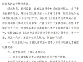 教孩子踢假球？中青赛U10组两队球员互射自家球门，均被取消资格