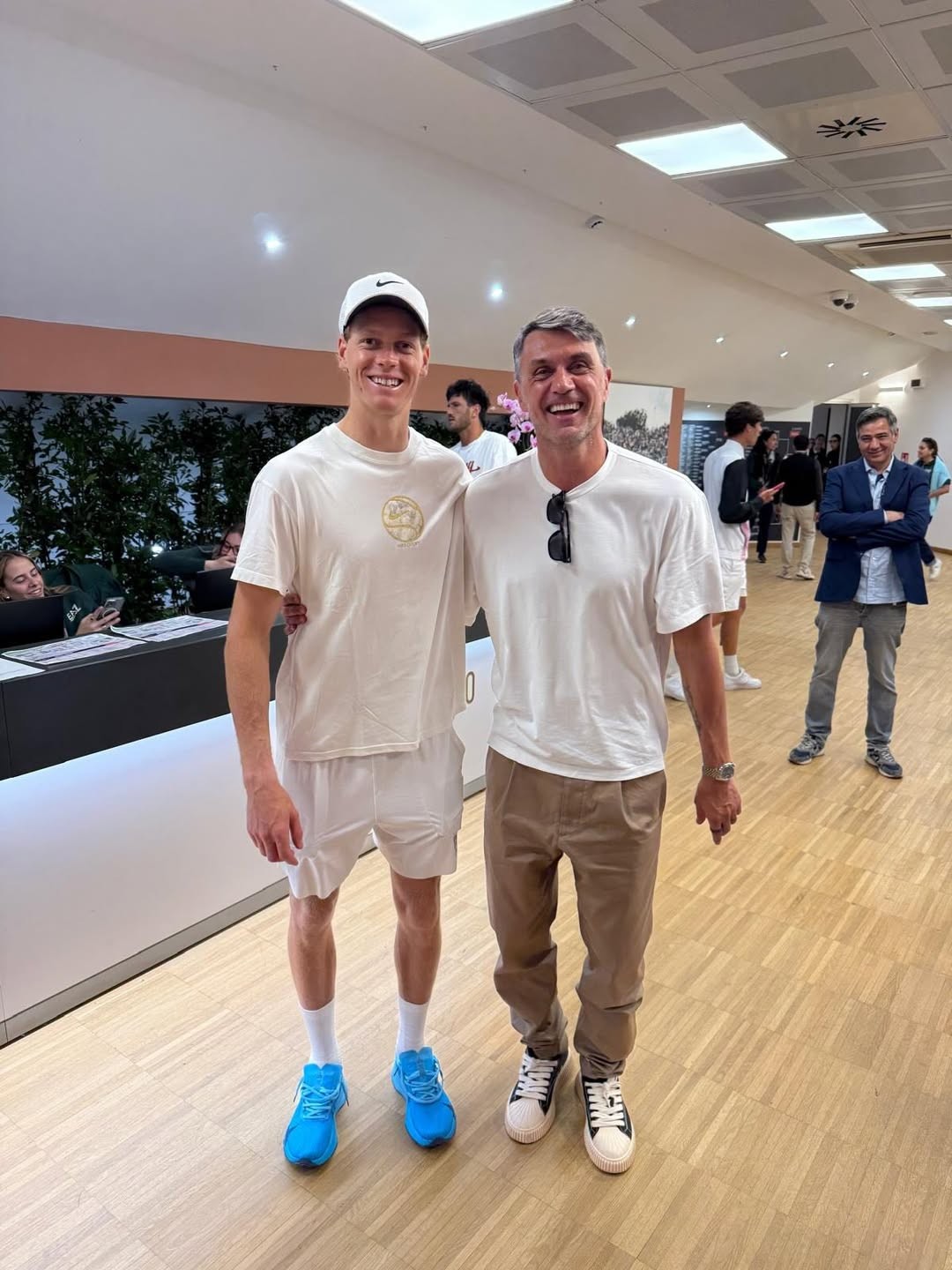 Maldini postet Foto mit Tennisstar Sinner: „Die Nummer 1"