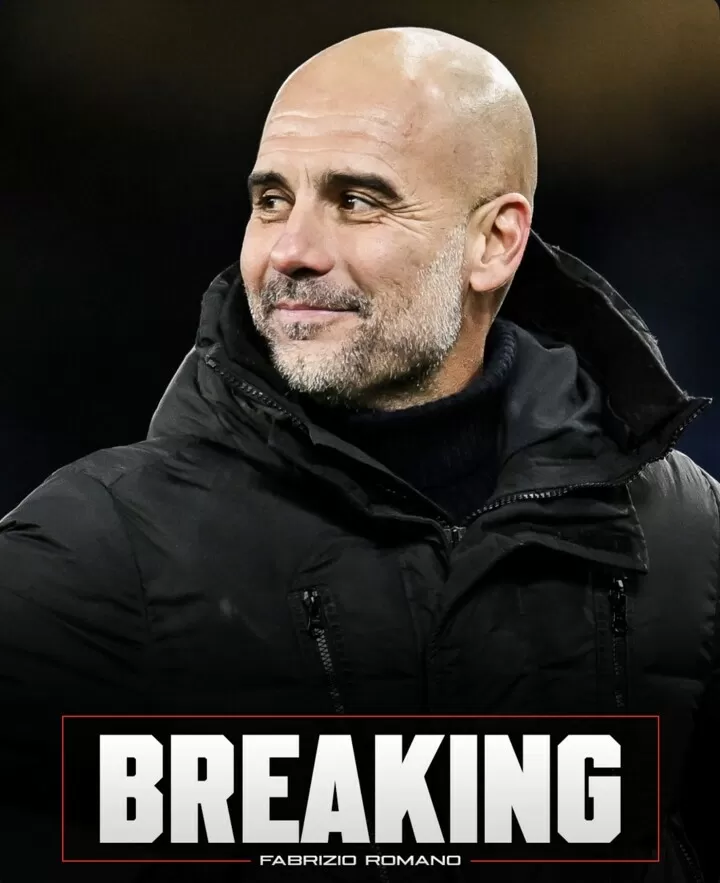 Pep Guardiola akiwa kwenye benchi la Manchester City huku Enzo Maresca akitajwa kama mrithi wake