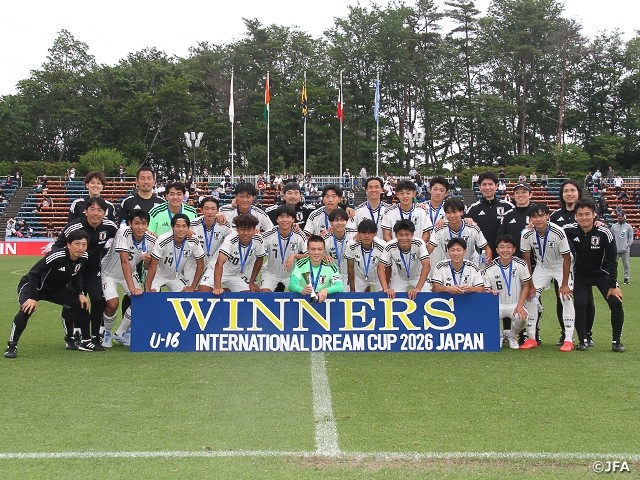 U16 Nhật Bản vô địch International Dream Cup lần thứ 6 liên tiếp, thắng U16 Argentina 4-1
