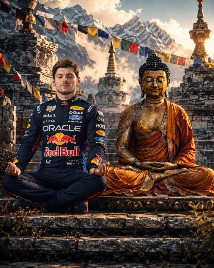 Verstappen: Acho que vou para o Tibete no final do ano relaxar por dois meses como Buda