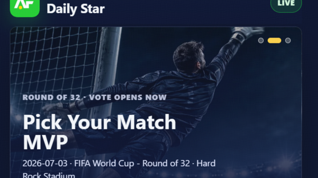 Who is Your Daily Star of the Day? Vote for Your Chioce and Share Player's Card in the Chat!