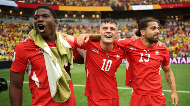 Xhaka hails Switzerland's special generation after reaching World Cup quarter-finals