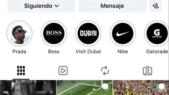 Vinicius changed his social media avatar to all black, with no Real Madrid content in his profile